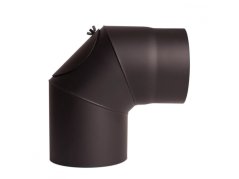 Dymovod Almeva koleno 180/90°/2 mm s čistiacim otvorom