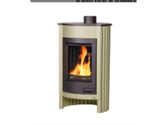 Kominek Masterflamme Media I, oliwkowy