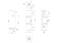 Piec kominkowy ILDNORD ODYN M
