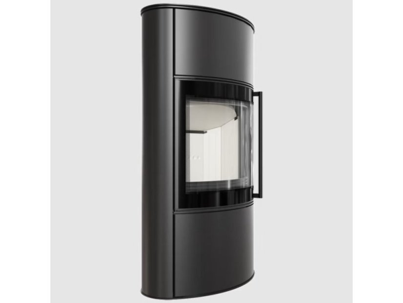 Piec na drewno stalowy KRATKI BJORN/W Ø 150 8 kW