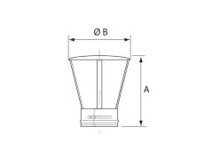 Pokrowiec przeciwdeszczowy / 120 mm