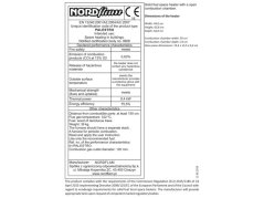 Nordflam PALESTRO liatinové krbové kachle patina