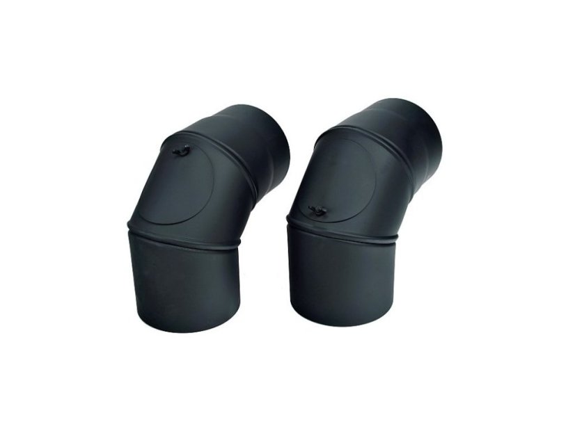 Łuk nastawny 130/0-90/1,5 mm z otworem czyszczącym